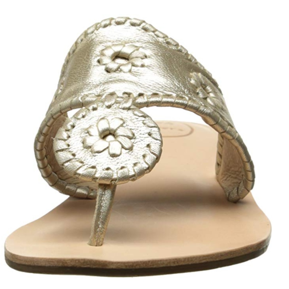 Jack Rogers Gold Capri Sandal - Picture 2 of 8